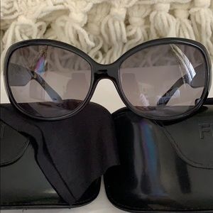 Fendi women’s sunglasses with two cases and cloths